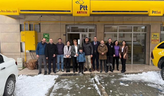 Artvin PTT’de Bir Dönem Kapandı