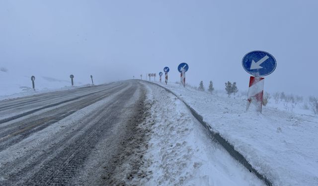 Ardahan-Şavşat kara yolu tipi nedeniyle tır geçişine kapatıldı