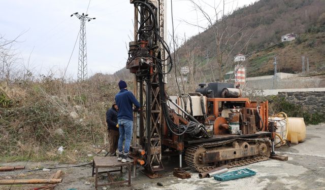 Arhavi OSB'de Sondaj Çalışması Başladı