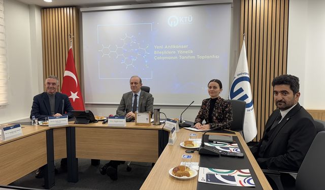 KTÜ öncülüğünde kolorektal kanser tedavisi için yeni bileşikler geliştirildi