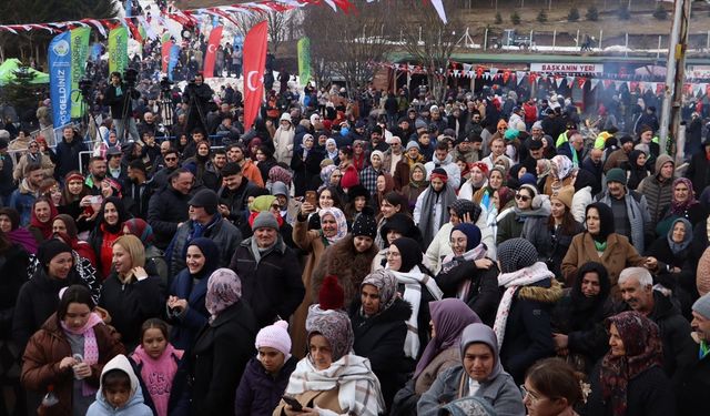 Ordu'da Perşembe Yaylası'nda kar festivali yapıldı