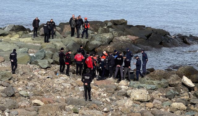 Trabzon'da denize düşen kişinin cesedi bulundu