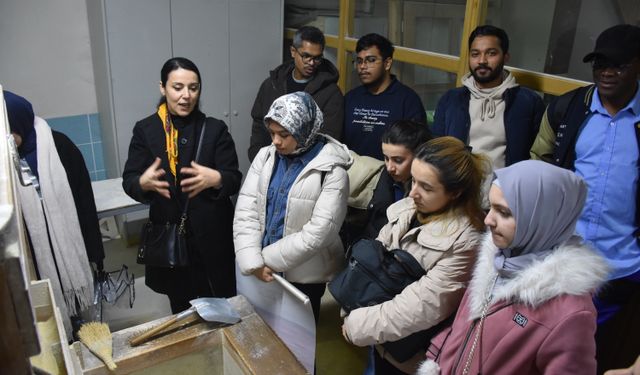 Trabzon'daki yabancı öğrenciler Türk yemeklerine merak saldı