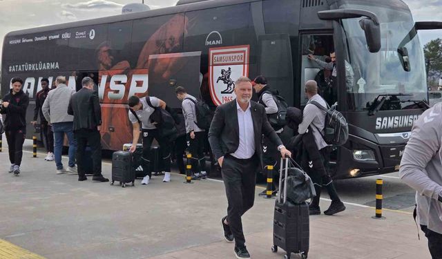 Samsunspor, Kuzey Makedonya'ya gitti