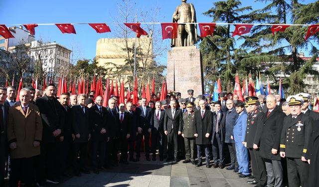 Trabzon'un düşman işgalinden kurtuluşunun 108. yıl dönümü kutlandı