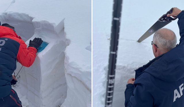 Çığ Riski Nedeniyle Arama Çalışmalarına Ara Verildi
