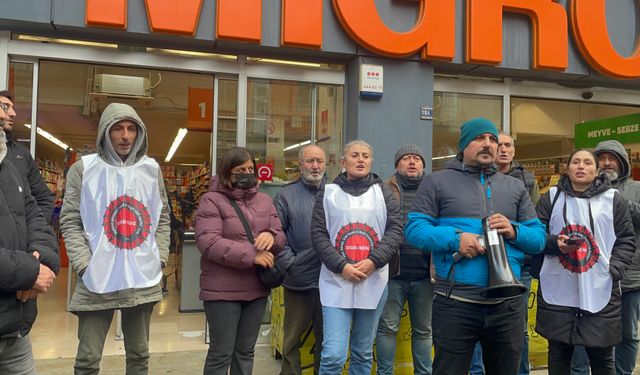 Migros Depo İşçilerine Destek