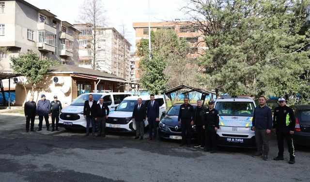 İlçe Emniyet Müdürlüğüne Araç Desteği