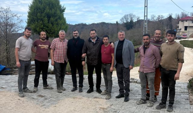 Ulaş Köyü’nde Yol İncelemesi