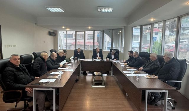 Borçka’da Şubat Meclisi Toplandı