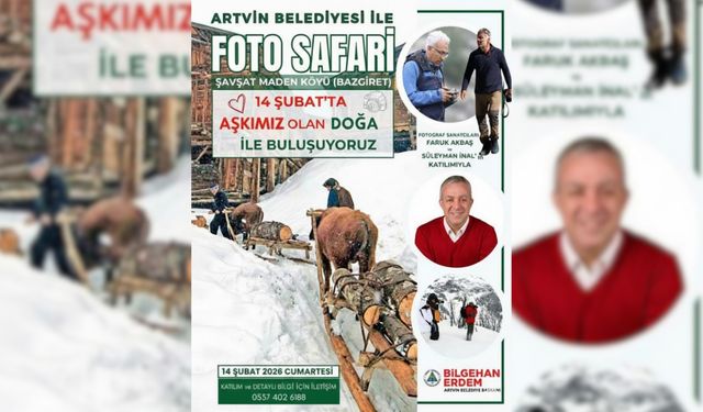 Şavşat Maden Köyü’nde Foto Safari