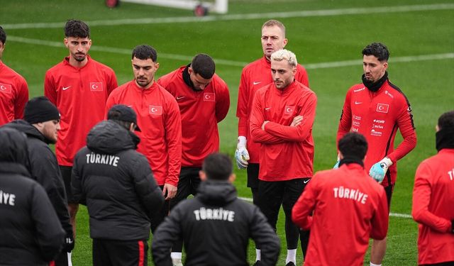 A Milli Futbol Takımı, Kosova maçının hazırlıklarını sürdürdü