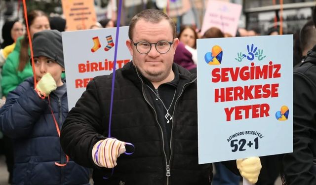 Ordu'da Down Sendromu Haftası kapsamında etkinlik düzenlendi