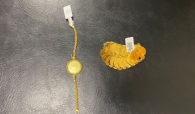 Samsun'da kuyumcudan hırsızlık yapan 2 kız kardeş yakalandı