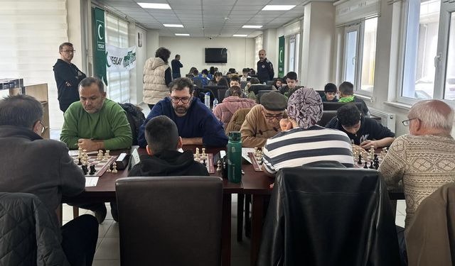 Sinop'ta Satranç Turnuvası düzenlendi