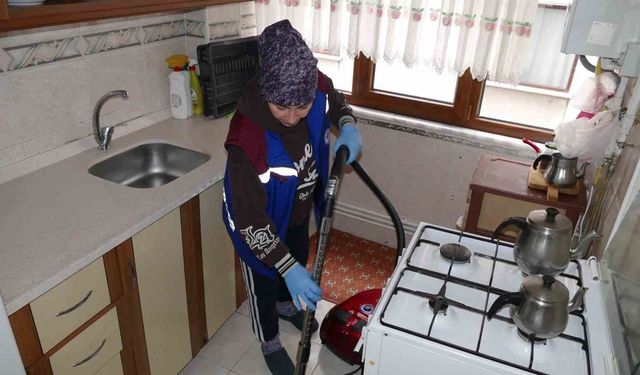 Evde temizlik hizmetlerinden binlerce kişi yararlandı