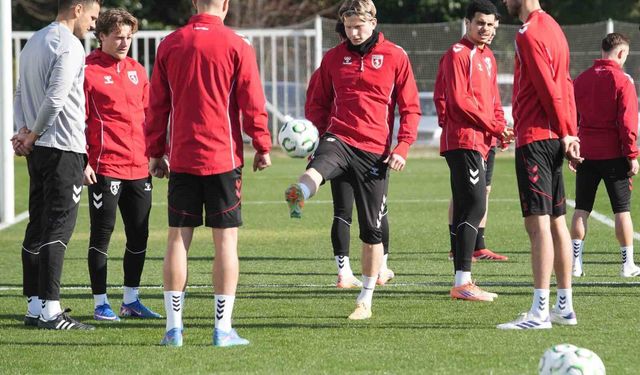 Samsunspor, Rayo Vallecano hazırlıklarını tamamladı
