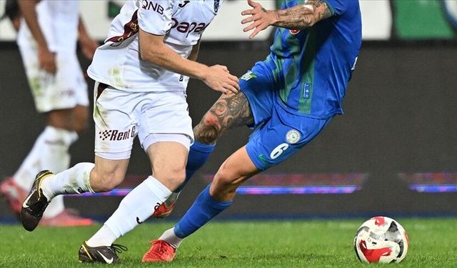 Trabzonspor, Süper Lig'de yarın Çaykur Rizespor'u konuk edecek