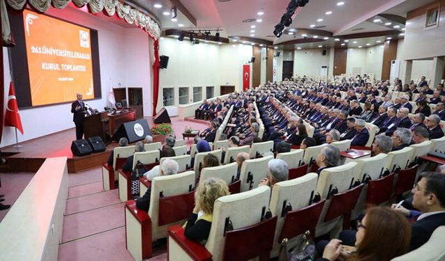263. Üniversitelerarası Kurul Toplantısı Gerçekleştirildi