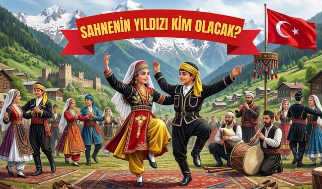 Halk Oyunlarında Coşku Sahneye Taşınıyor