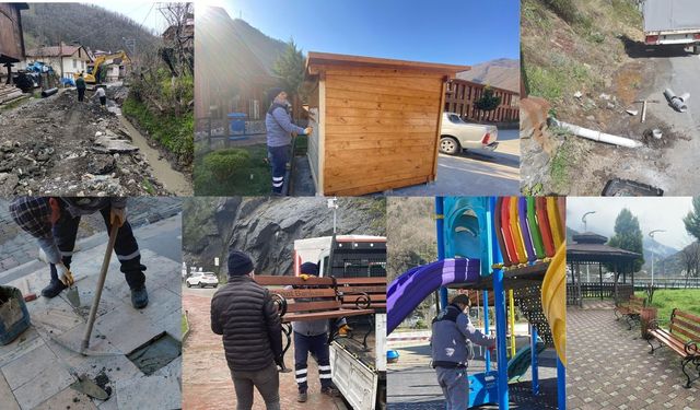 Dört Bir Yanda Yoğun Çalışma