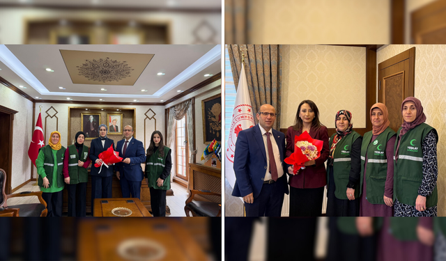 Yeşilay’dan Kadın Kaymakamlara Ziyaret