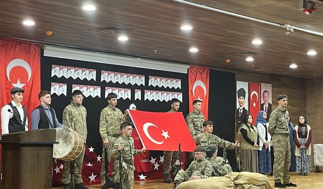 Çanakkale’nin Destanı Borçka’da Anlatıldı