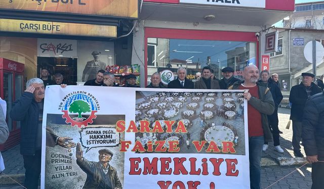 “Emekliye Yok, Faize Var!”