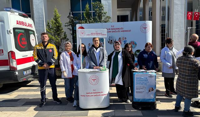 Meydanda Ücretsiz Sağlık Taraması