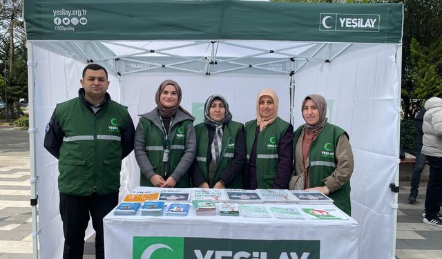 Yeşilay Haftası’nda Bağımlılıkla Mücadele Vurgusu