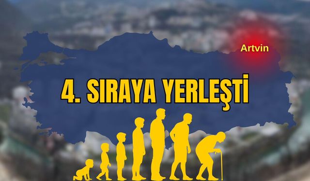 Artvin Yaşlanıyor: Türkiye’de 4. Sıraya Yükseldi
