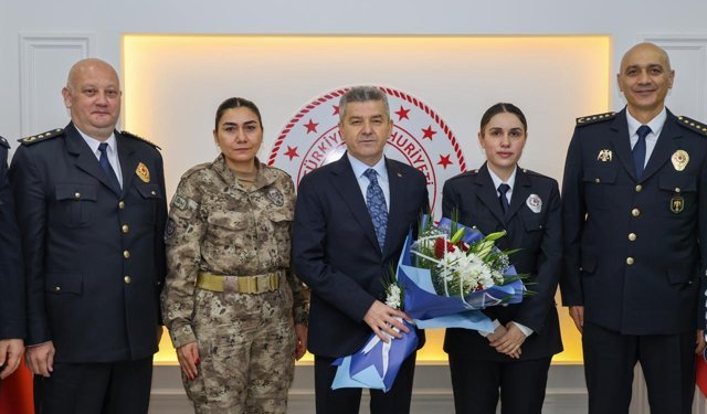 Artvin Emniyet Müdürlüğü'nden Vali Ergün'e Ziyaret