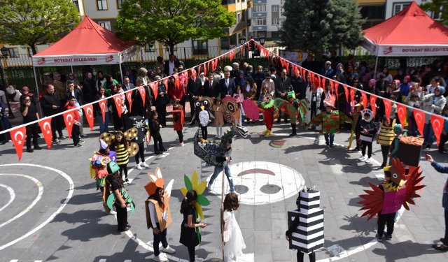 Boyabat'ta Çocuk Bilim Şenliği düzenlendi