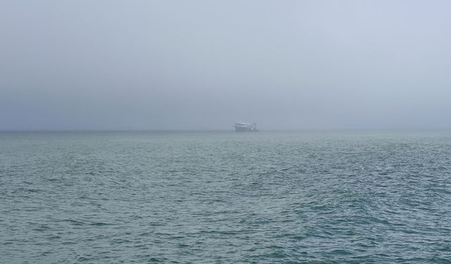 Kastamonu'nun Karadeniz sahilinde sis etkili oldu