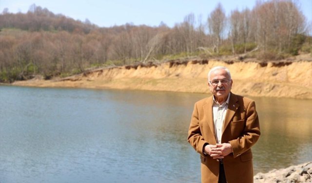 Ordu'da kuraklık riskine karşı yeni gölet yapıldı