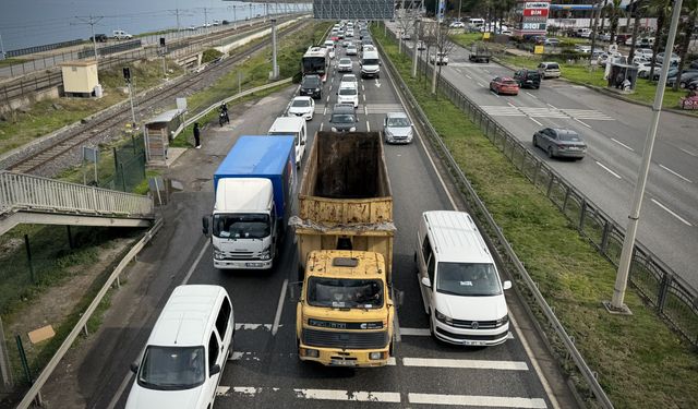 Samsun'da trafik kazalarında 2 kişi yaralandı