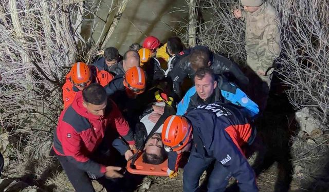 Erzurum'da nefes kesen kurtarma operasyonu