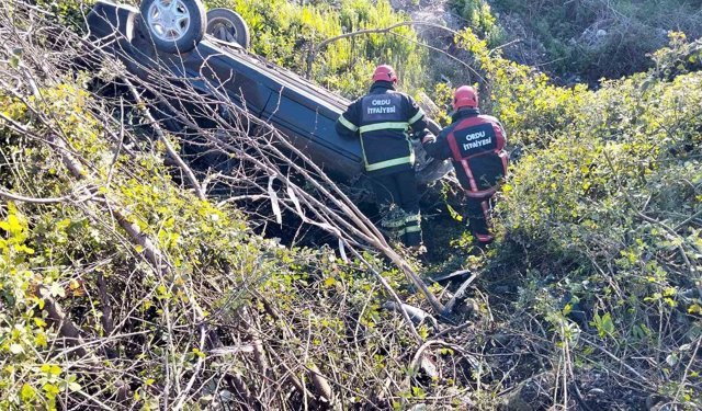 Fatsa'da iki ayrı trafik kazası: 3 yaralı