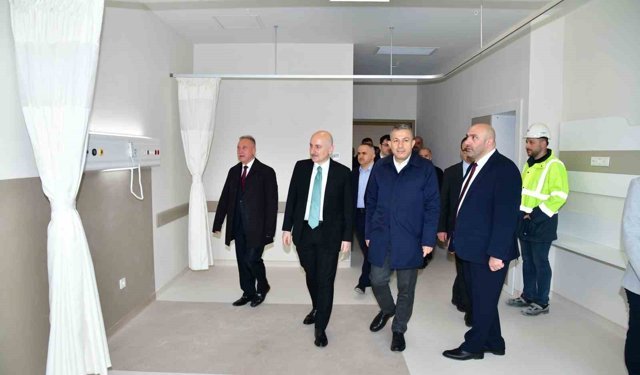 Trabzon Şehir Hastanesi inşaatında sona doğru