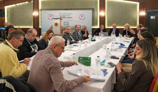 Turizm Master Planı için 150 uzman Trabzon'da buluştu