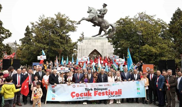 Türk Dünyası Çocuk Festivali Samsun'da dolu dolu geçecek