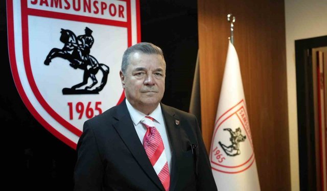 Veysel Bilen: 'Samsunspor Kulübü'nün herhangi bir kurum, oyuncu ya da kuruluşa borcu yok'