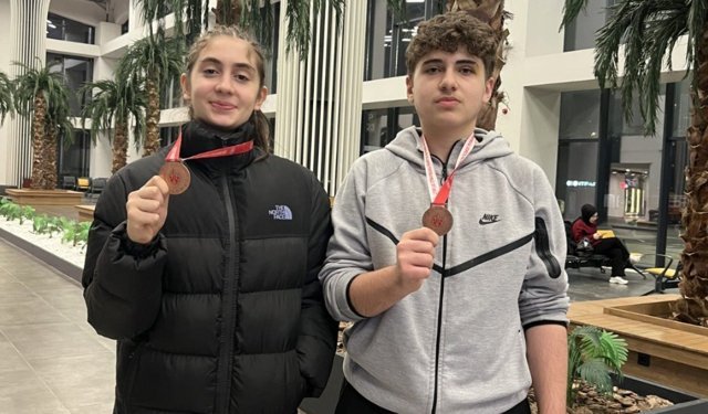 Taekwondoda İki Madalya