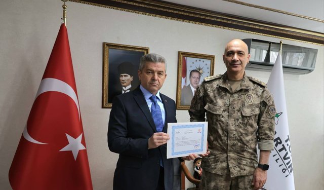 Güvenlik Güçlerine “Başarı Belgesi”
