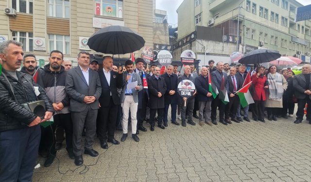 "Siyonist Zulme Karşı Susmuyoruz!"