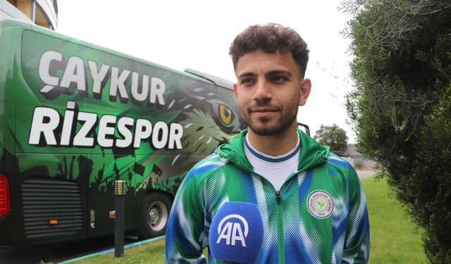 Çaykur Rizesporlu futbolcu Mithat Pala'nın hedefi milli forma: