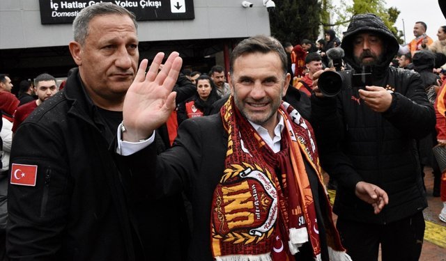 Galatasaray kafilesi, Samsun'a geldi