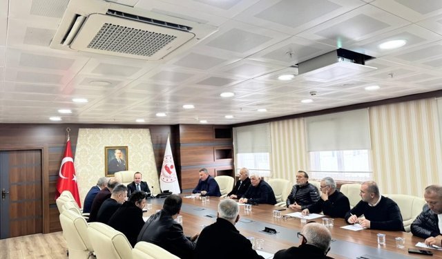 Hopa'da, Köylere Hizmet Götürme Birliği Meclis Toplantısı Yapıldı