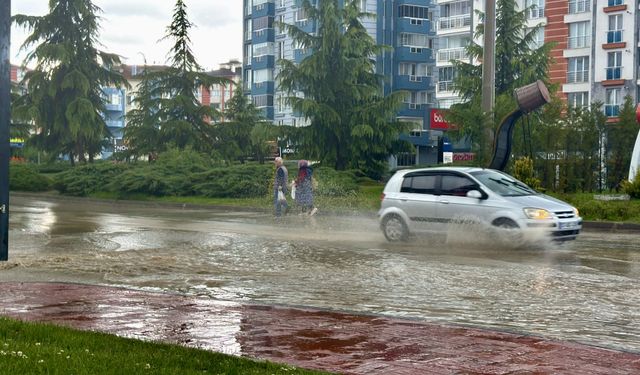 Kastamonu'da sağanak etkili oldu