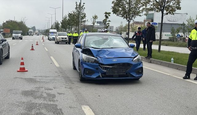 Samsun'da otomobilin çarptığı yaya öldü
